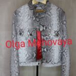 ОЛЬГАМЕХОВАЯ КУРТКА ИЗ ПИТОНА
